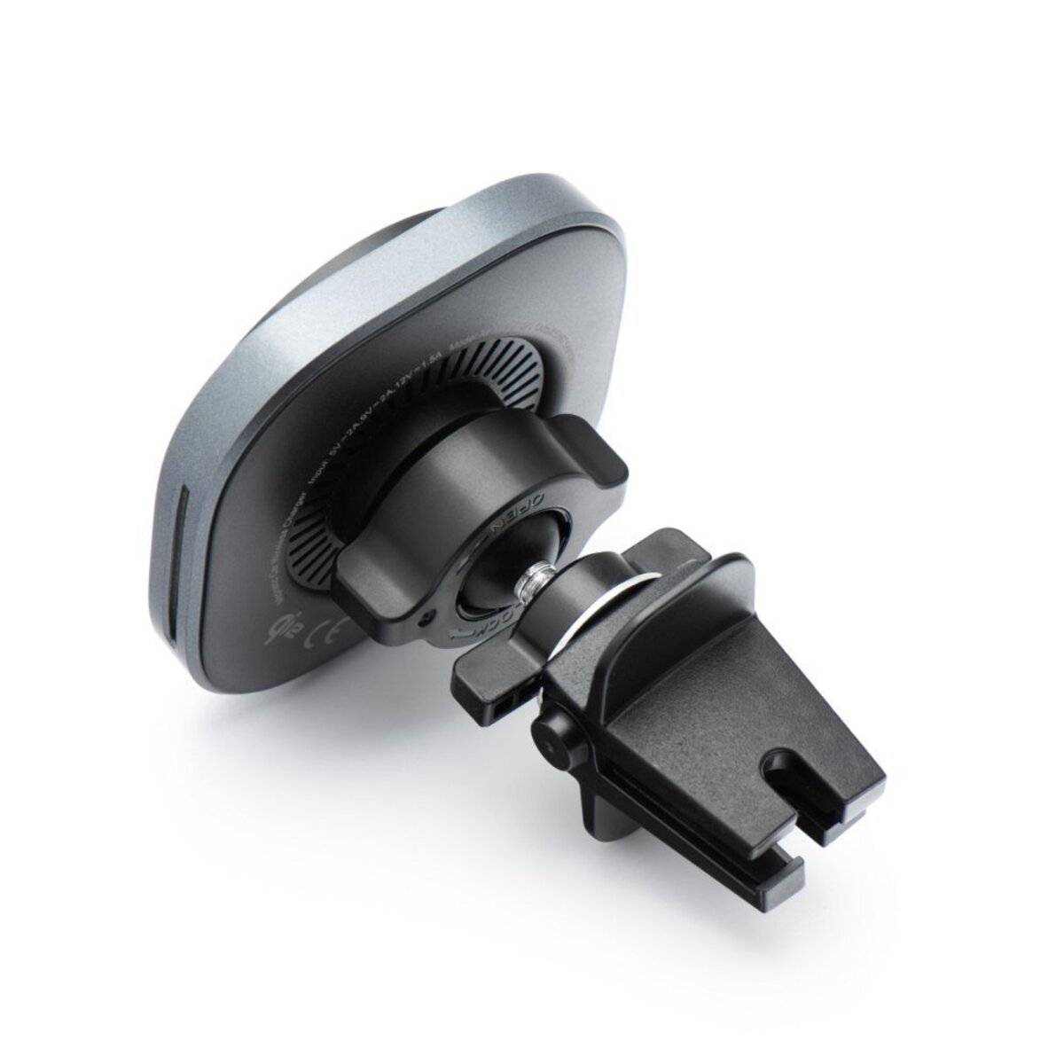 FORCELL F-GRIP Air Mag (F-07) magnetische Kfz-Halterung mit Qi2 15 W Ladefunktion – Grau