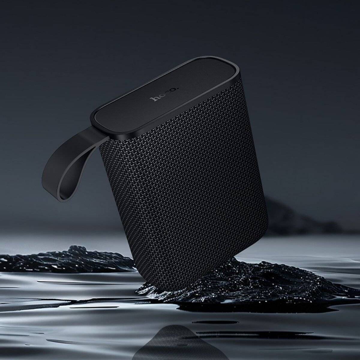 Hoco HC34 tragbarer Bluetooth Lautsprecher 5 W mit 1200 mAh Akku – Schwarz