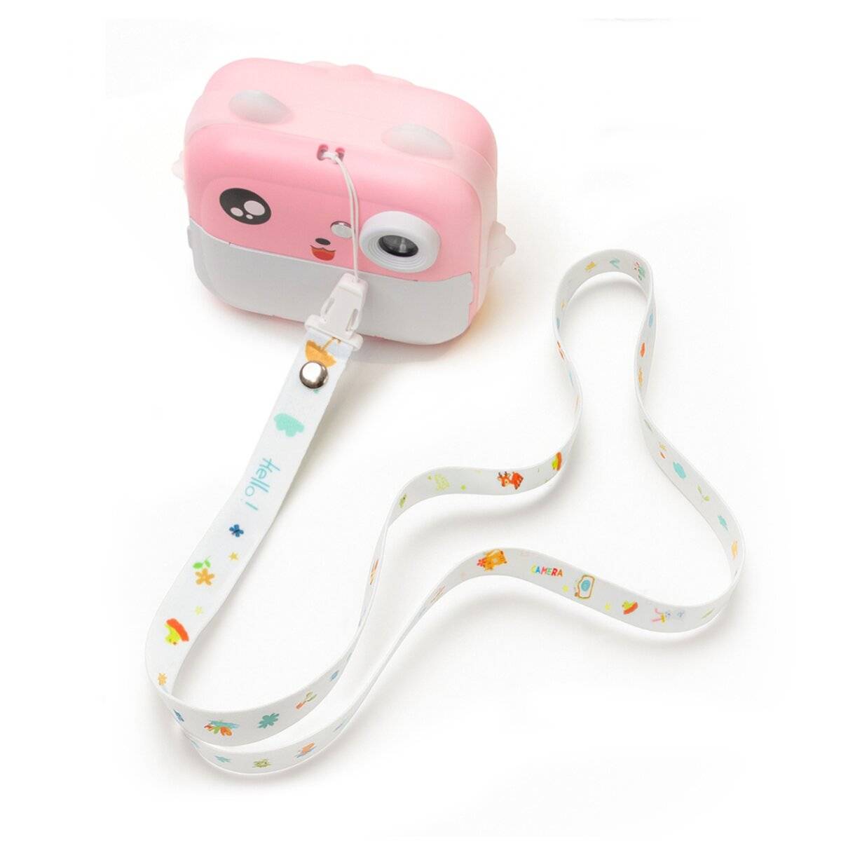 Wozinsky WDT Thermodruckerkamera für Kinder – Rosa