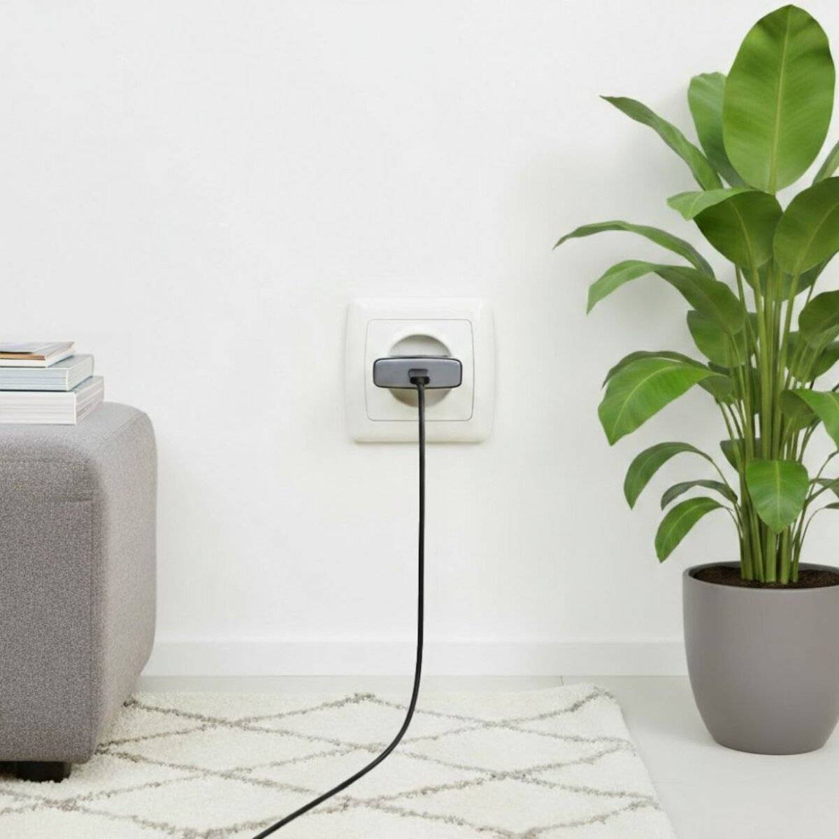 FORCELL F-ENERGY GaN III B130101-E Ultra Slim Reise-Ladegerät 30W Schwarz