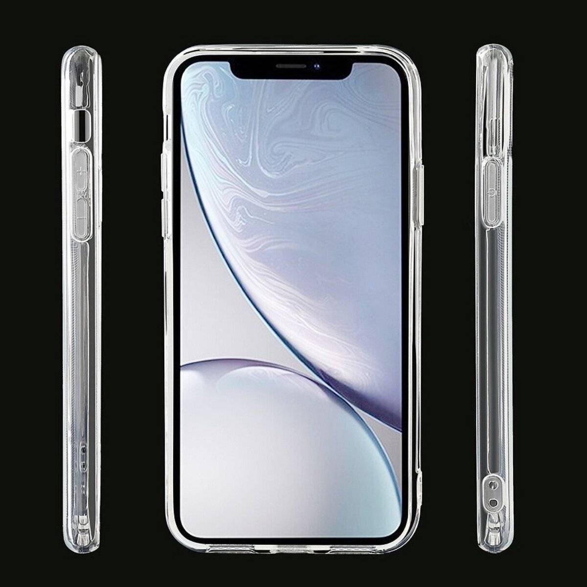 Clear 2 mm Hülle kompatibel mit Huawei P30 lite dünne Hülle transparent