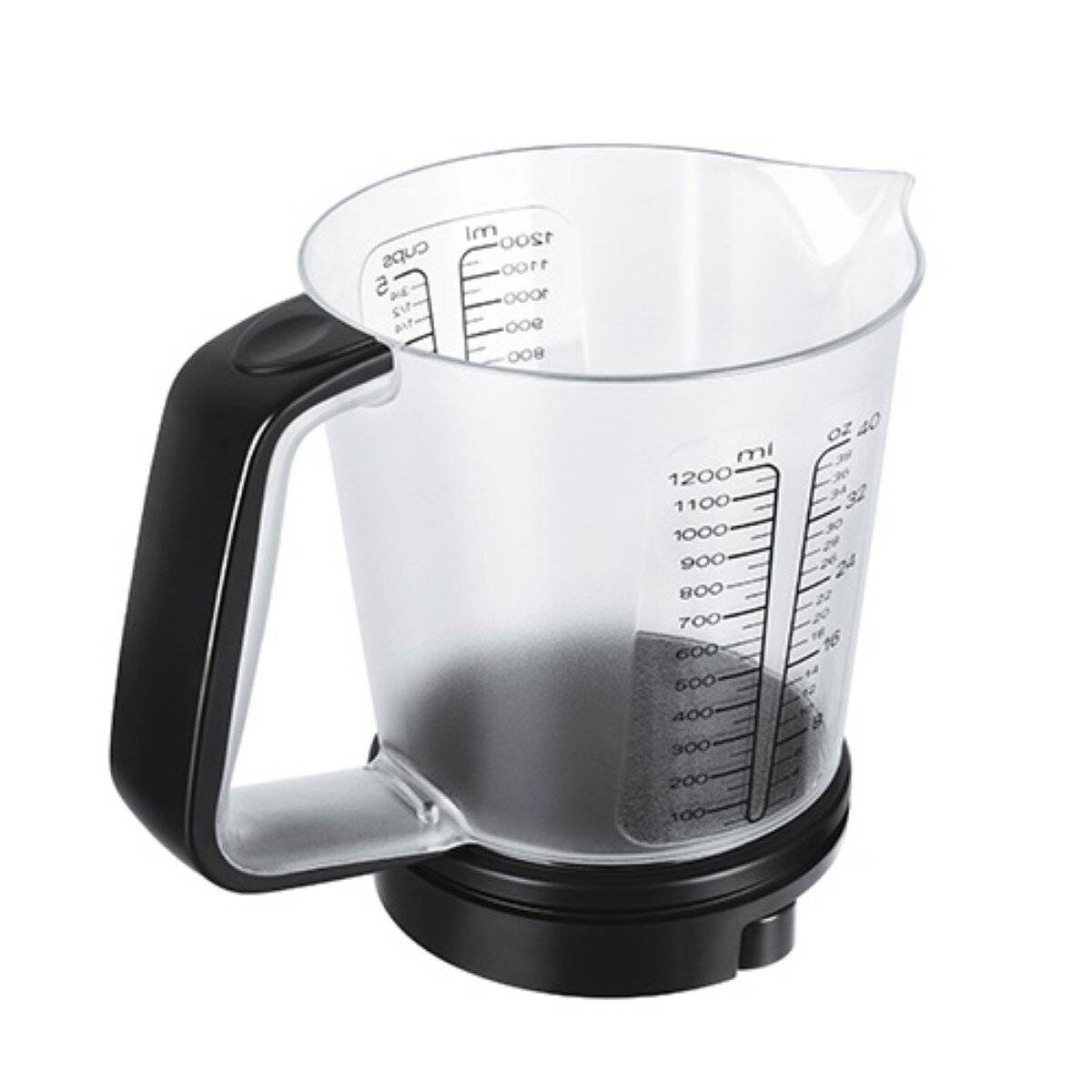 Adler AD 3178 Digitale Küchenwaage - Abnehmbarer Messbecher 1200 ml & TARA-Funktion