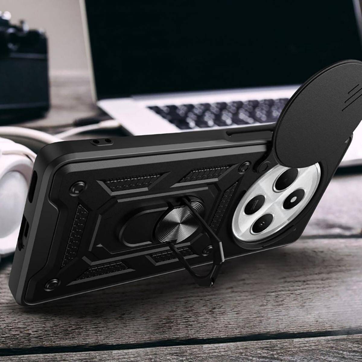 Tech-Protect CamShield Pro Hülle Xiaomi Redmi 14C / Poco C75 - Schwarz