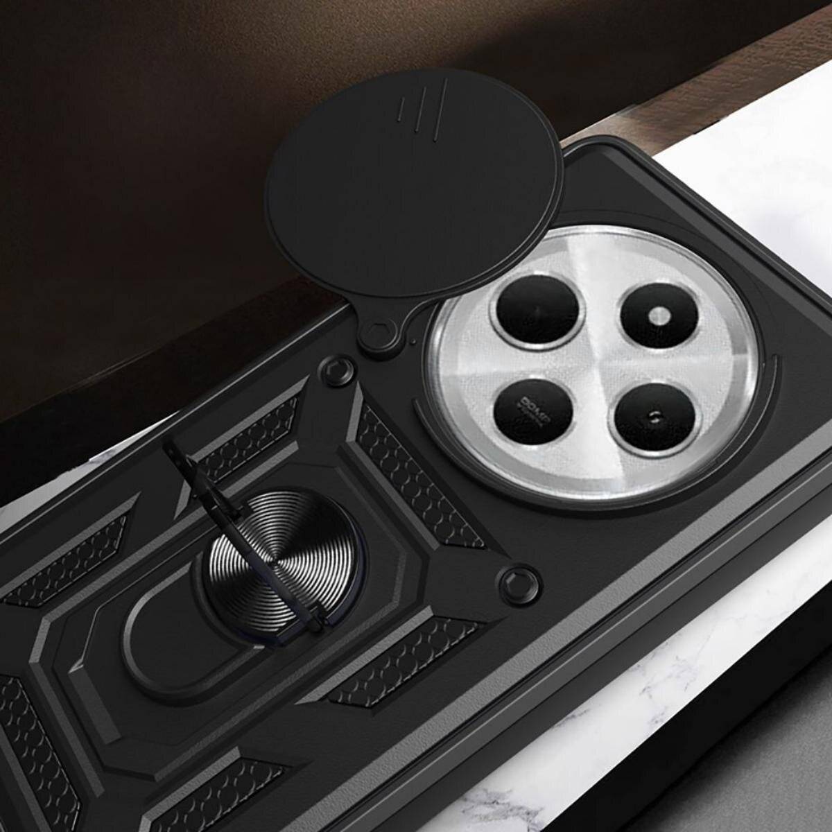 Tech-Protect CamShield Pro Hülle Xiaomi Redmi 14C / Poco C75 - Schwarz