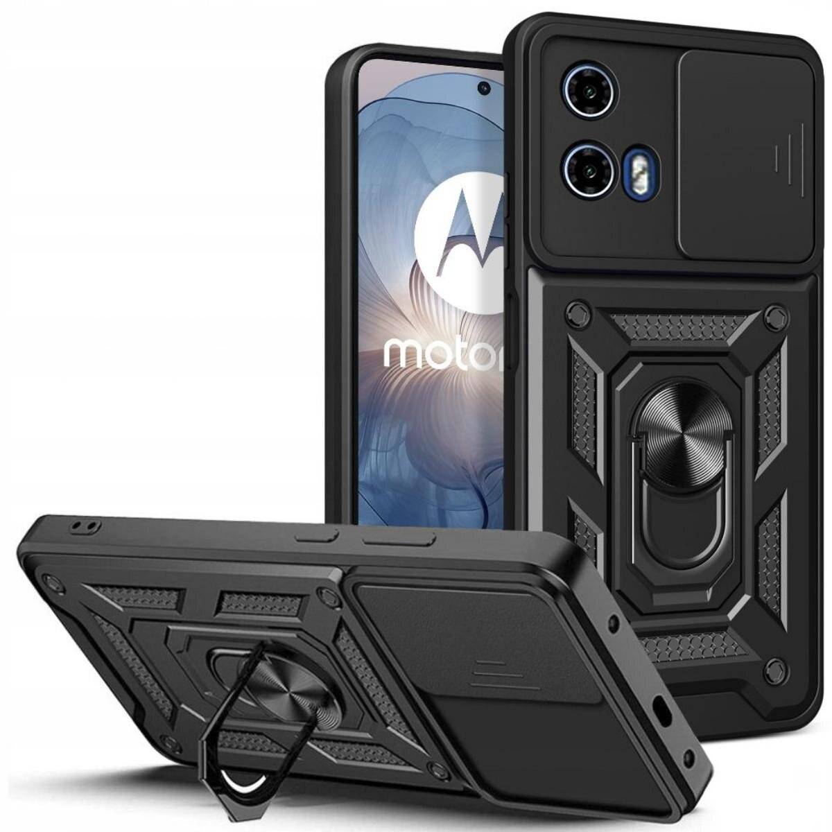 Tech-Protect CamShield Pro Hülle Motorola Moto G24 / Power G04 – Schwarz