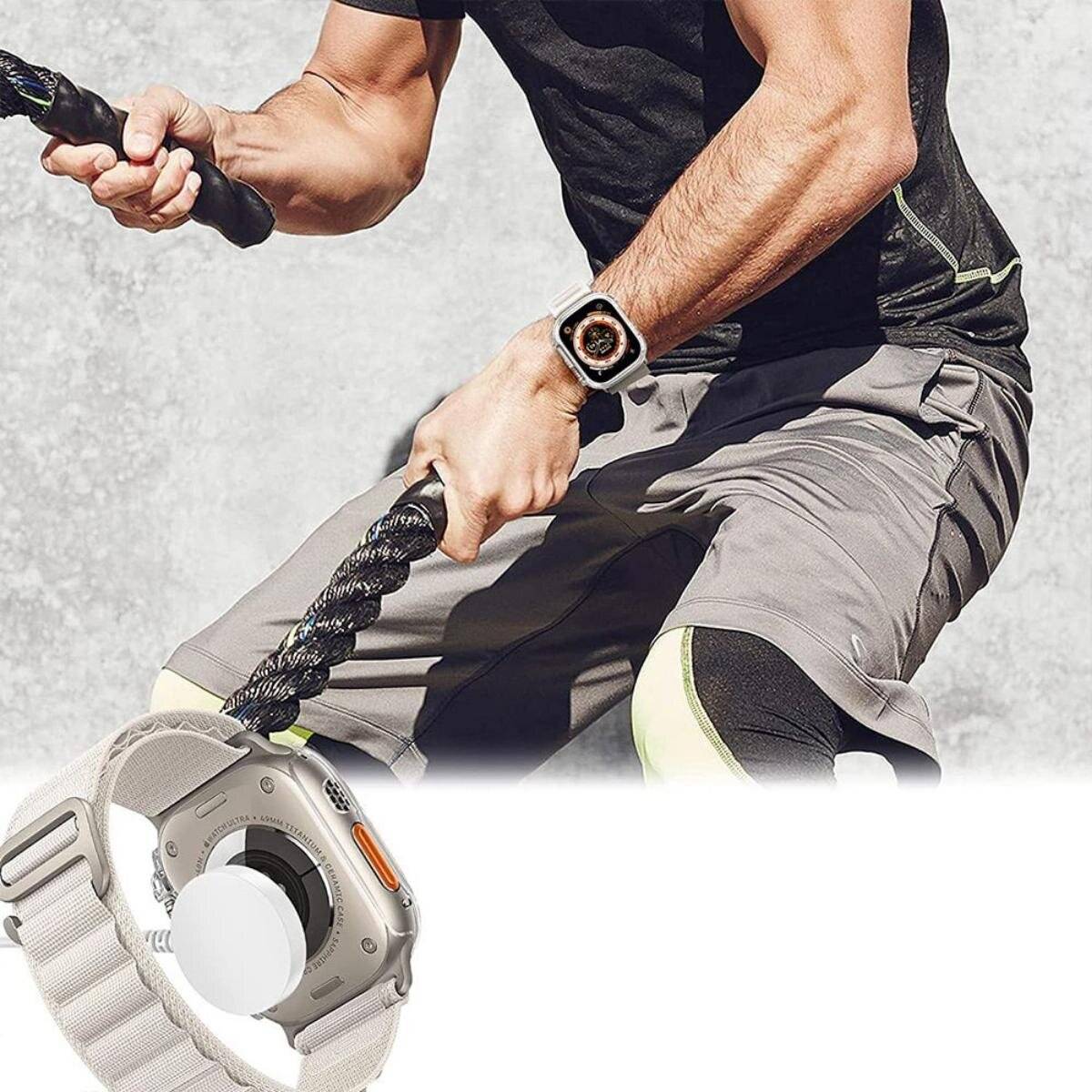Tech-Protect Defense360 Hülle Apple Watch Ultra 1/2 49 mm – Transparent