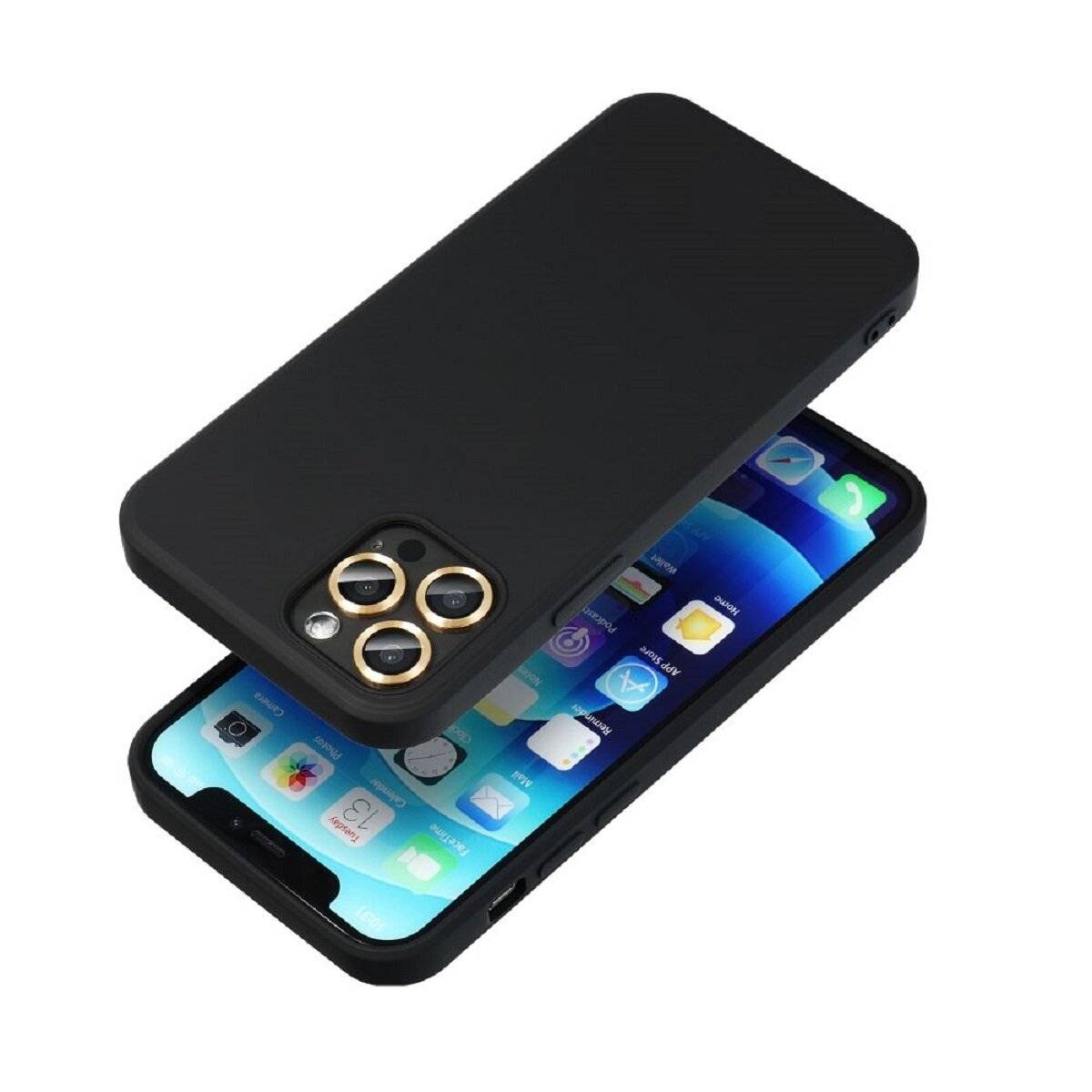 Soft-Touch Silikonhülle Elegantes Case Handyhülle Bumper kompatibel mit iPhone 17 Pro Max