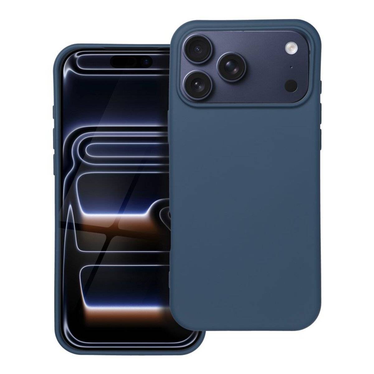 Soft-Touch Silikonhülle Elegantes Case Handyhülle Bumper kompatibel mit iPhone 17 Pro Max
