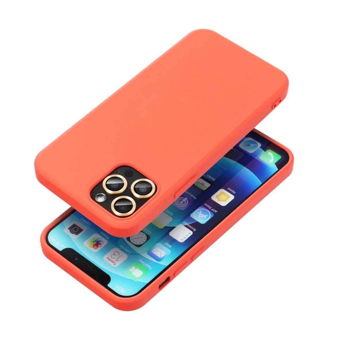 Soft-Touch Silikonhülle Elegantes Case Handyhülle Bumper kompatibel mit iPhone 17