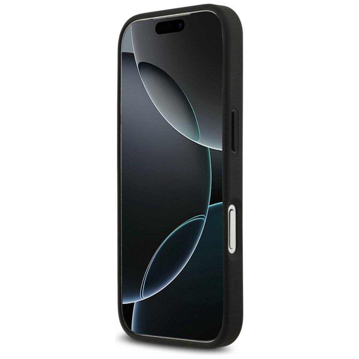 BMW M Kevlar Premium-Schutzhülle mit M-Streifen kompatibel mit iPhone 17 Pro Schwarz