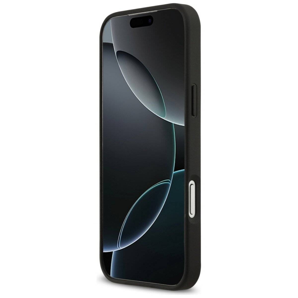 BMW M Kevlar Premium-Schutzhülle mit M-Streifen kompatibel mit iPhone 17 Pro Max - Schwarz