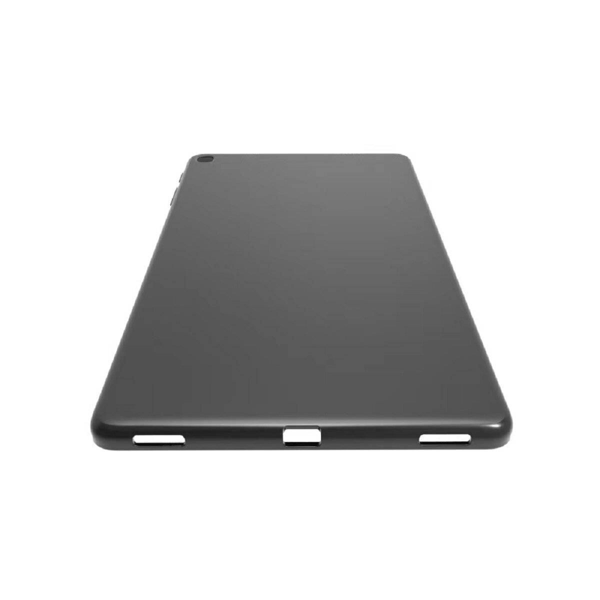 Silikon Hülle Bumper Case TPU Soft Tablet Hülle Cover Schutzhülle kompatibel mit Samsung Galaxy Tab A11+ Schwarz