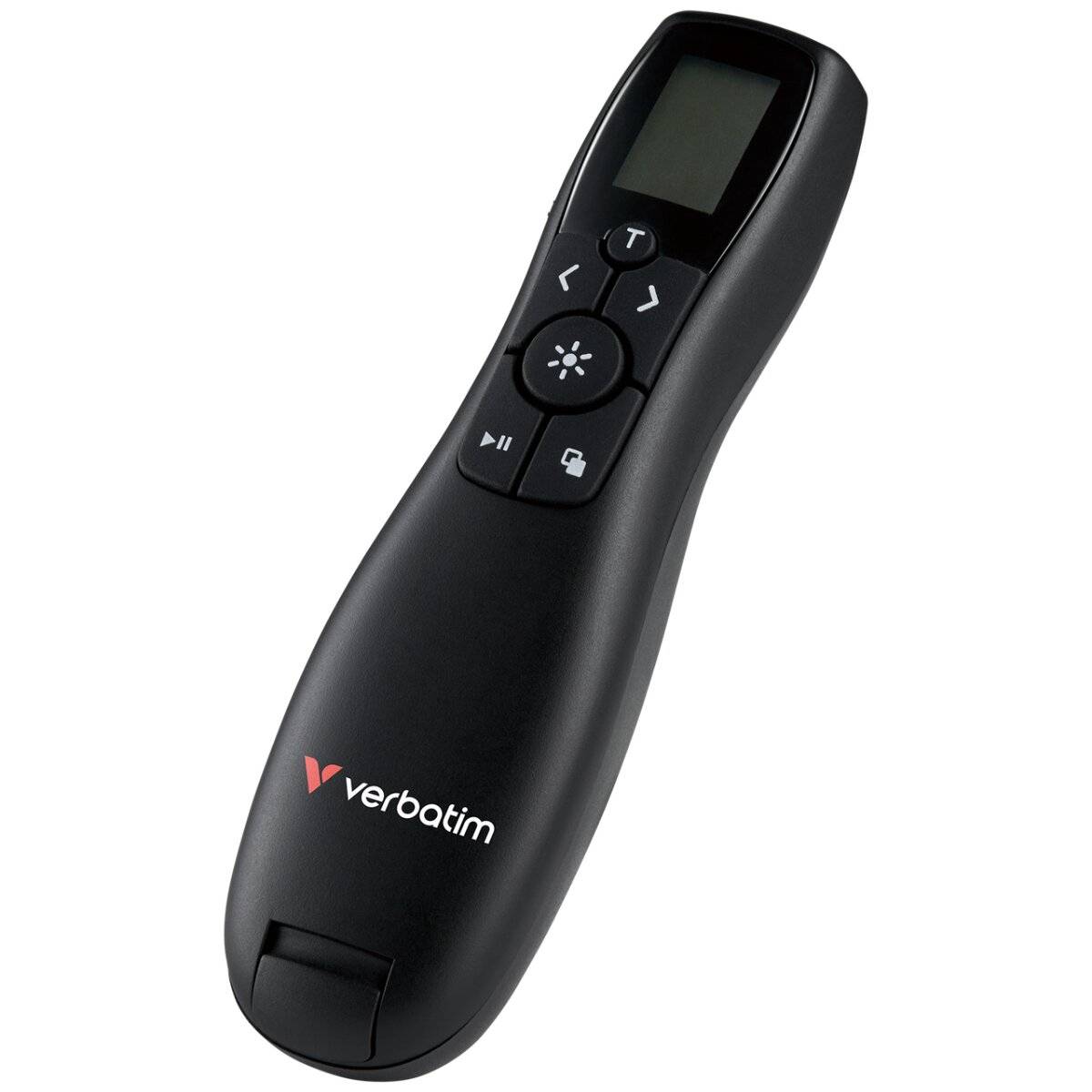 Verbatim Kabelloser Präsentations-Laserpointer mit LCD-Anzeige, Timer und rotem Laser