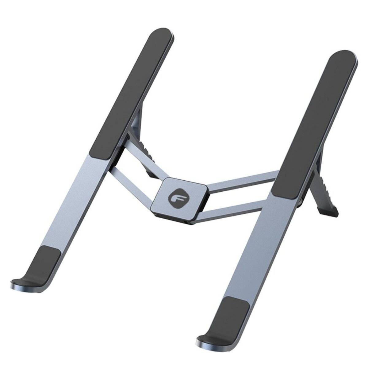 Forcell F-GRIP Fold Stand H Pro – Verstellbarer Laptop- und Tablet-Tischständer Grau