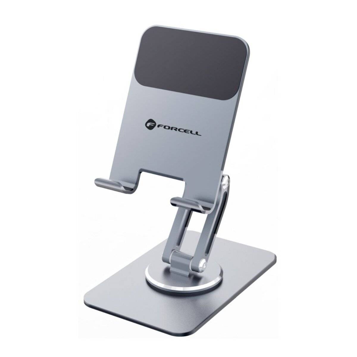 FORCELL F-GRIP Fold Stand 2 – 360° Smartphone- & Tablet-Tischhalterung Grau
