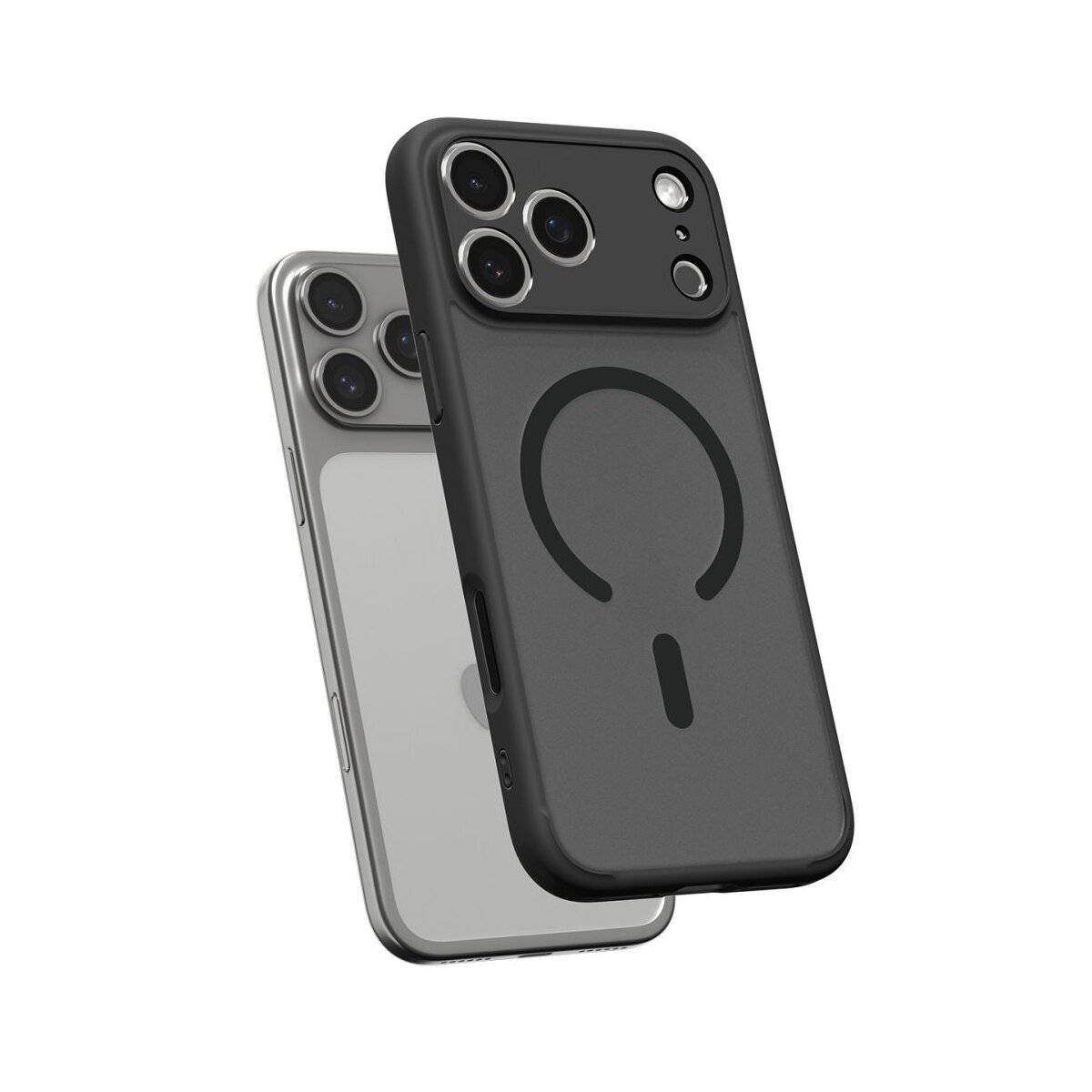 Spigen Ultra Hybrid Case kompatibel mit iPhone 17 Pro Max – Schwarz