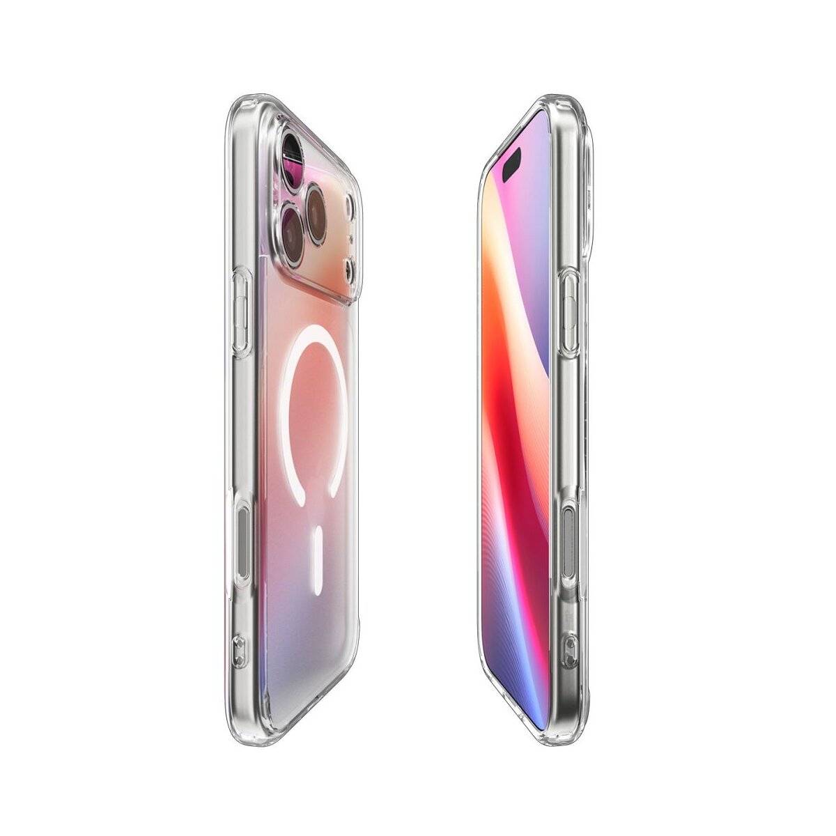 Spigen Ultra Hybrid Case kompatibel mit iPhone 17 Pro Max – Weiß