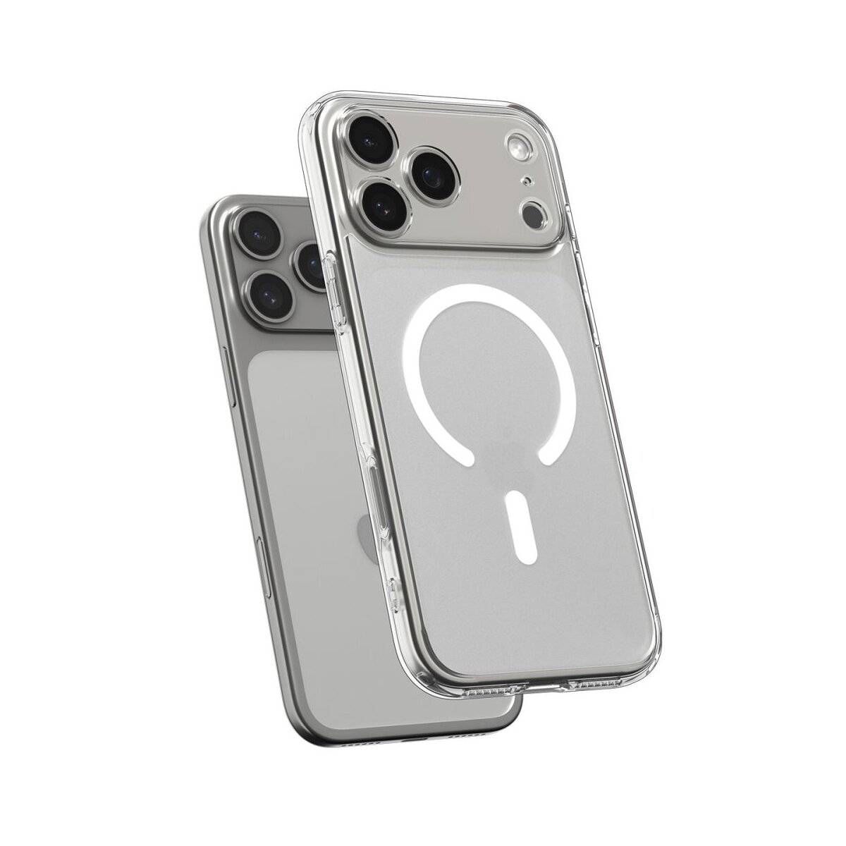 Spigen Ultra Hybrid Case kompatibel mit iPhone 17 Pro – Weiß