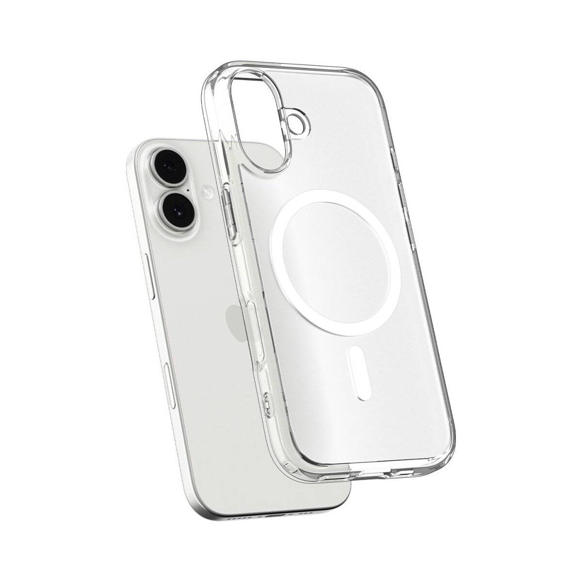 Spigen Ultra Hybrid Case kompatibel mit iPhone 17 – Weiß