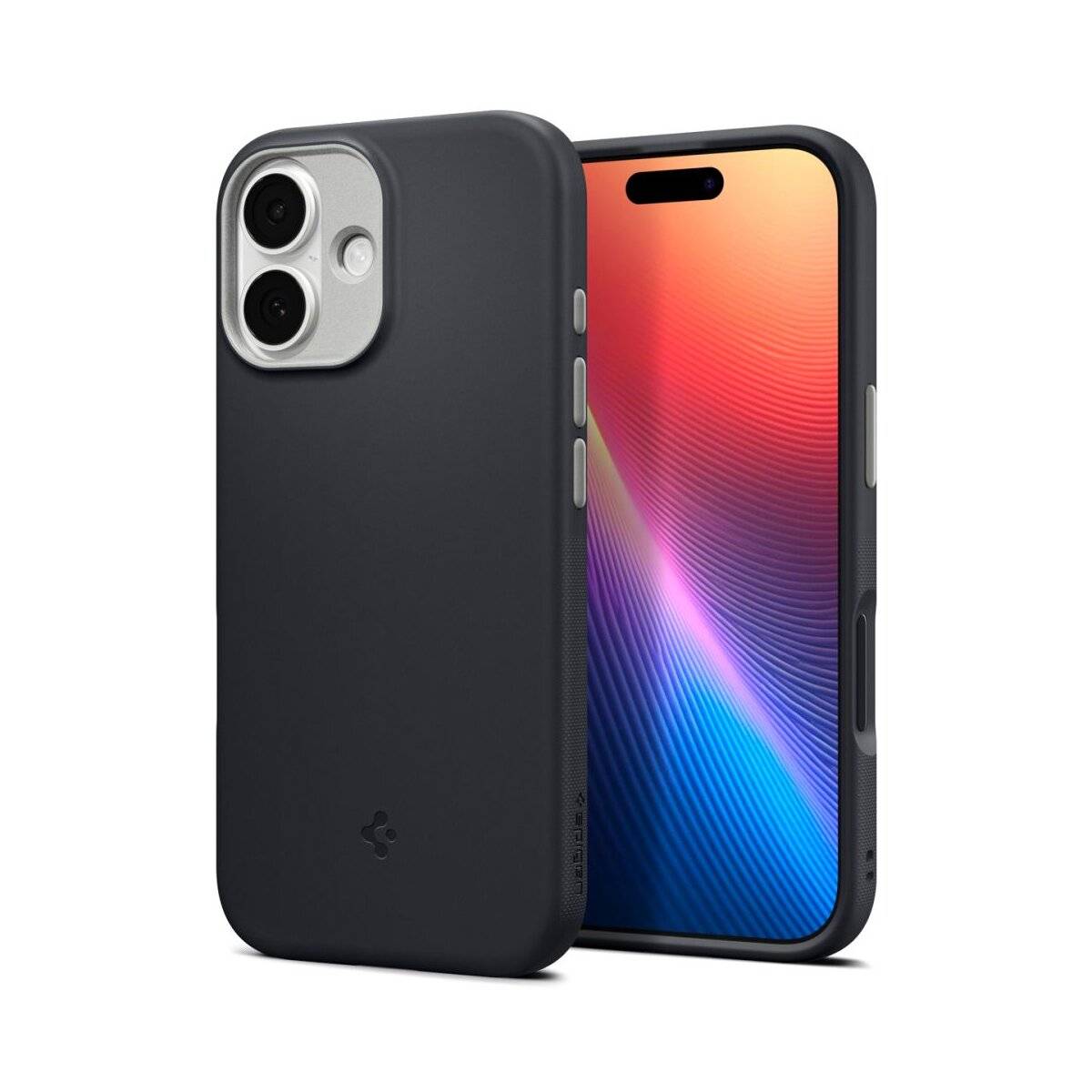 Spigen Nano Pop Mag Case kompatibel mit iPhone 17 – Schwarz