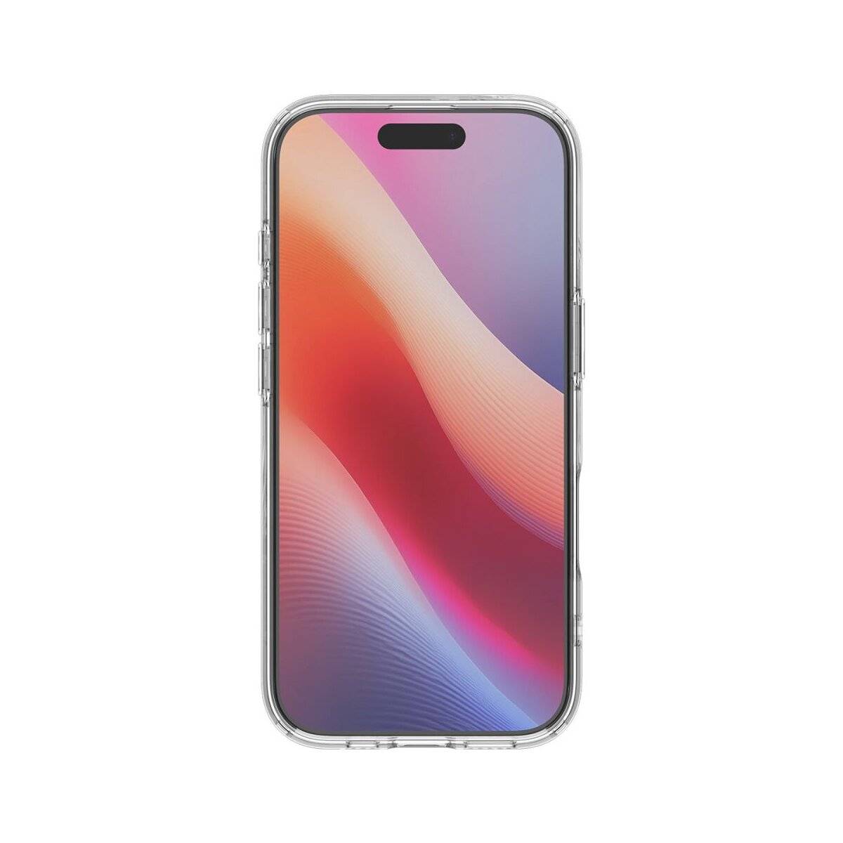 Spigen Liquid Crystal Mag Case kompatibel mit iPhone 17 – Transparent / Weiß