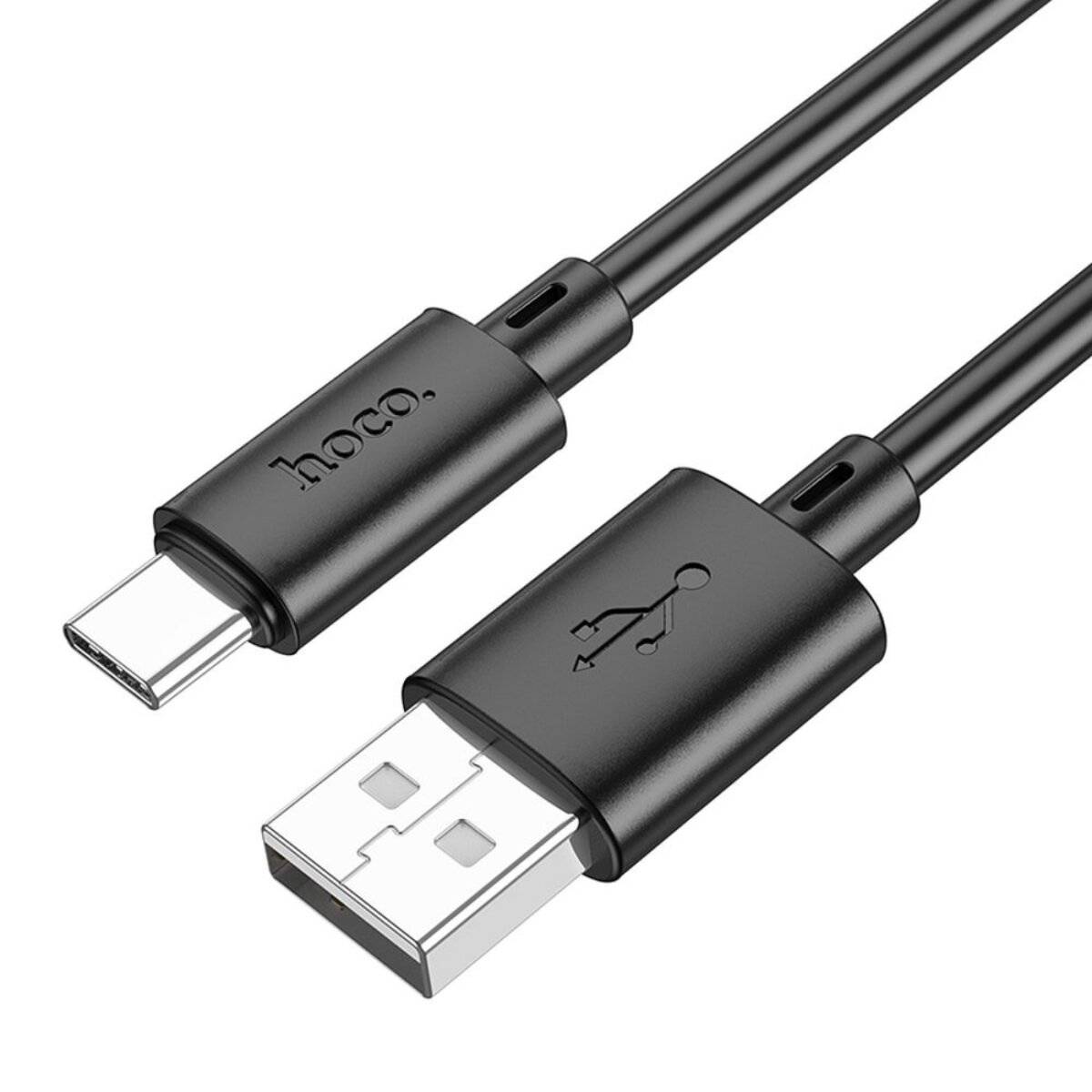 HOCO X88 USB-A zu Typ-C Kabel 3A 1 m Schwarz