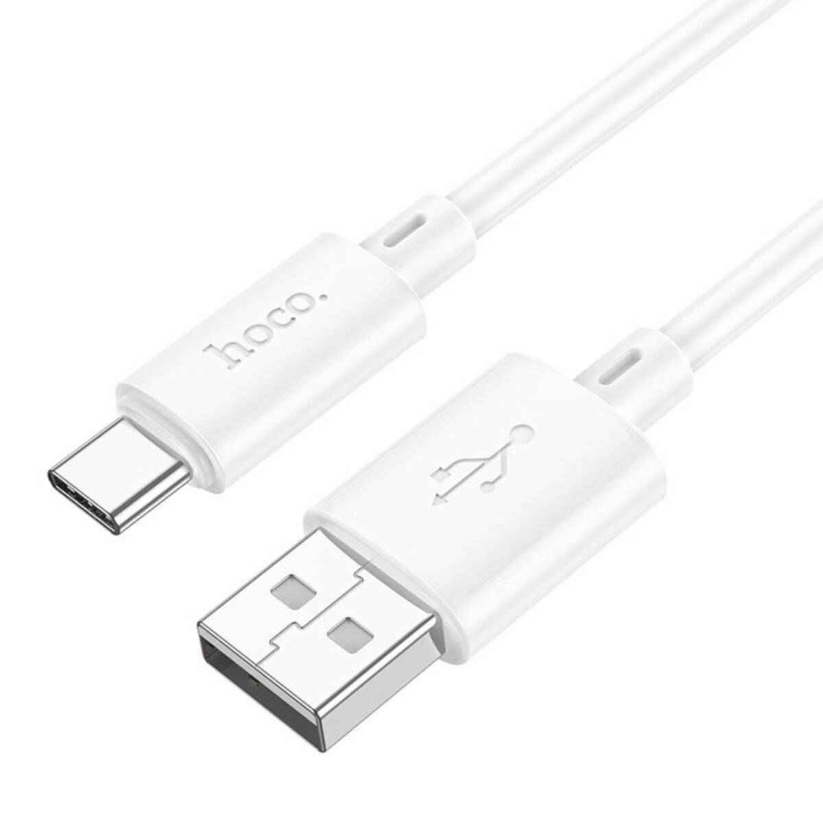 HOCO X88 USB-A zu Typ-C Kabel 3A 1 m Weiß