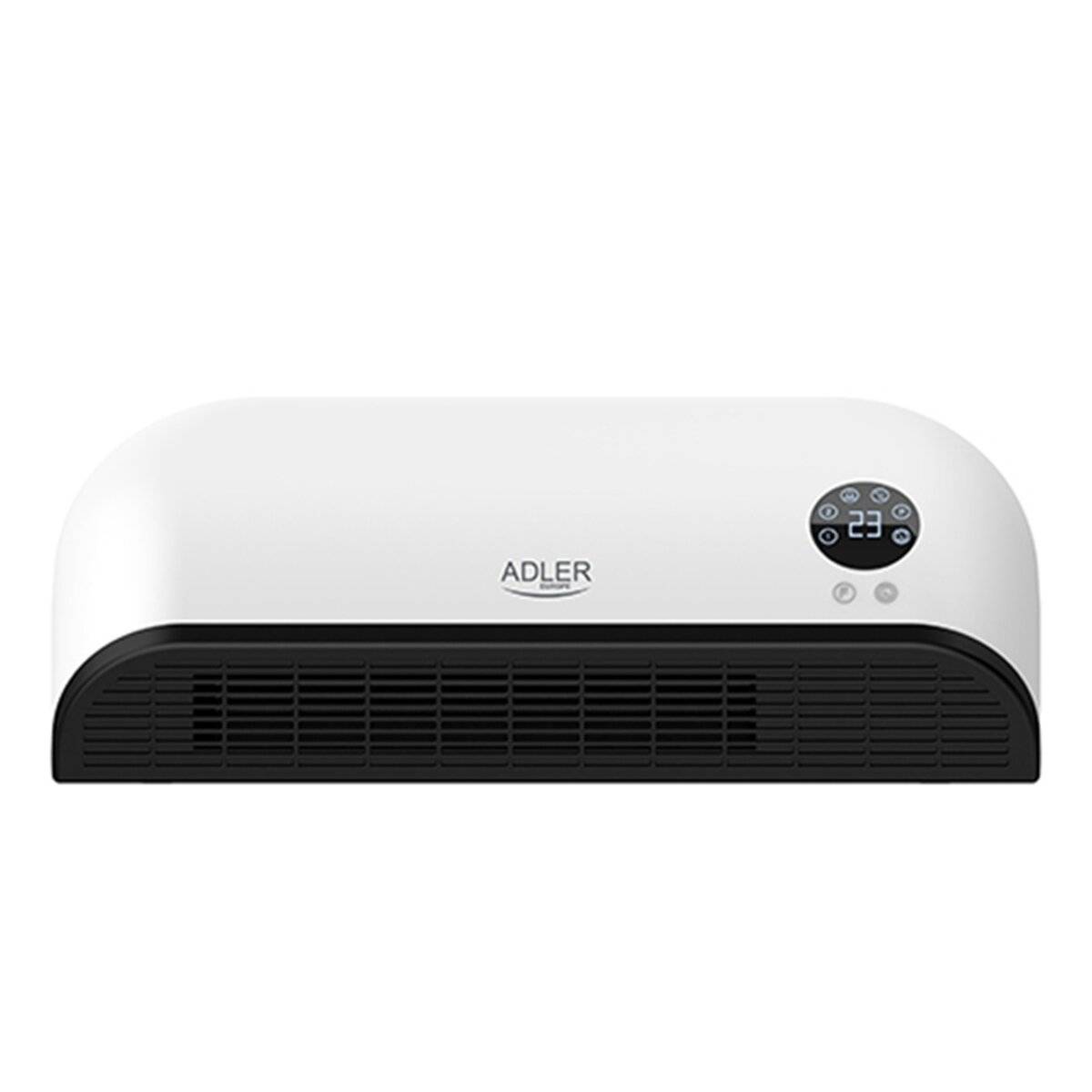 Adler AD 7751 Luftschleier mit LED-Display - 2000 W in Weiß