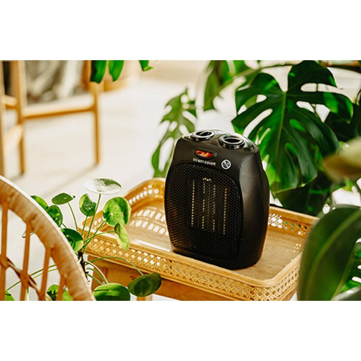 Adler AD 7702 Keramik-Heizlüfter 1500 W in Schwarz