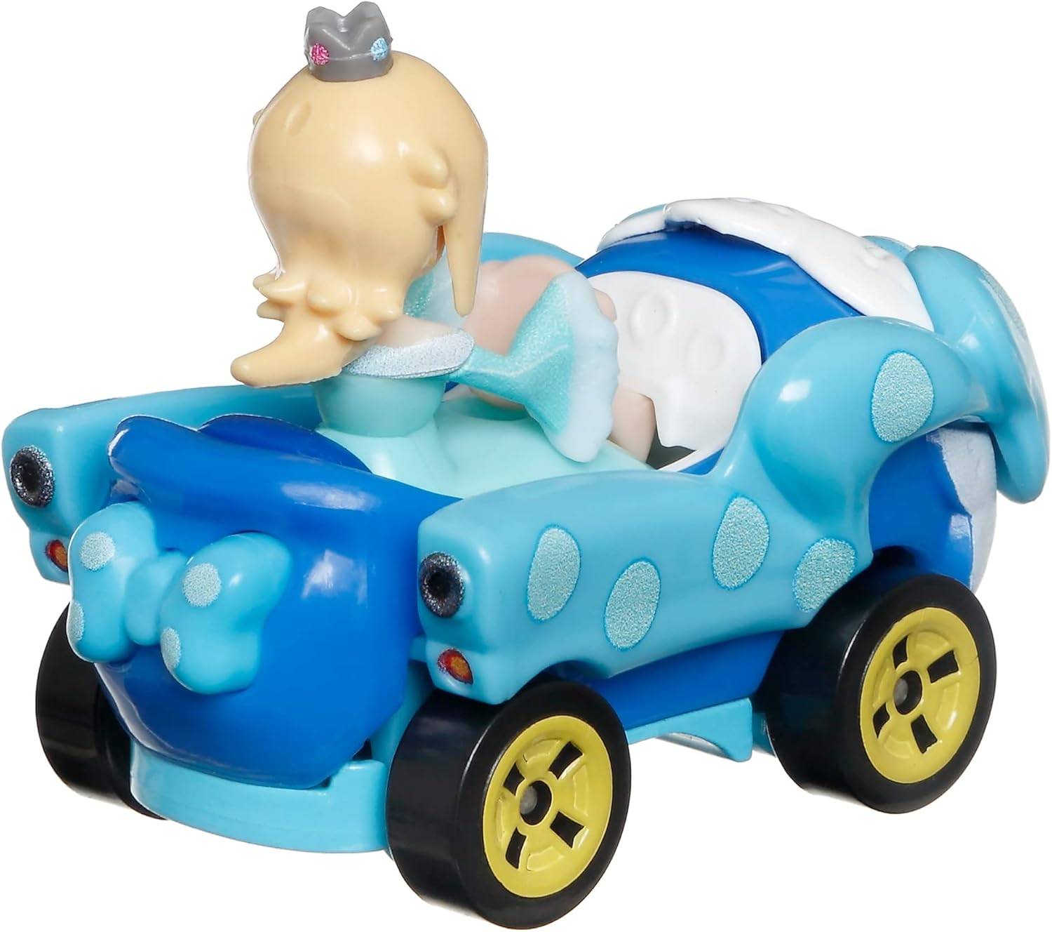Mattel GBG25; HDB32 - Hot Wheels Mario Kart 1:64 Die-Cast Rosalina Birthday Girl