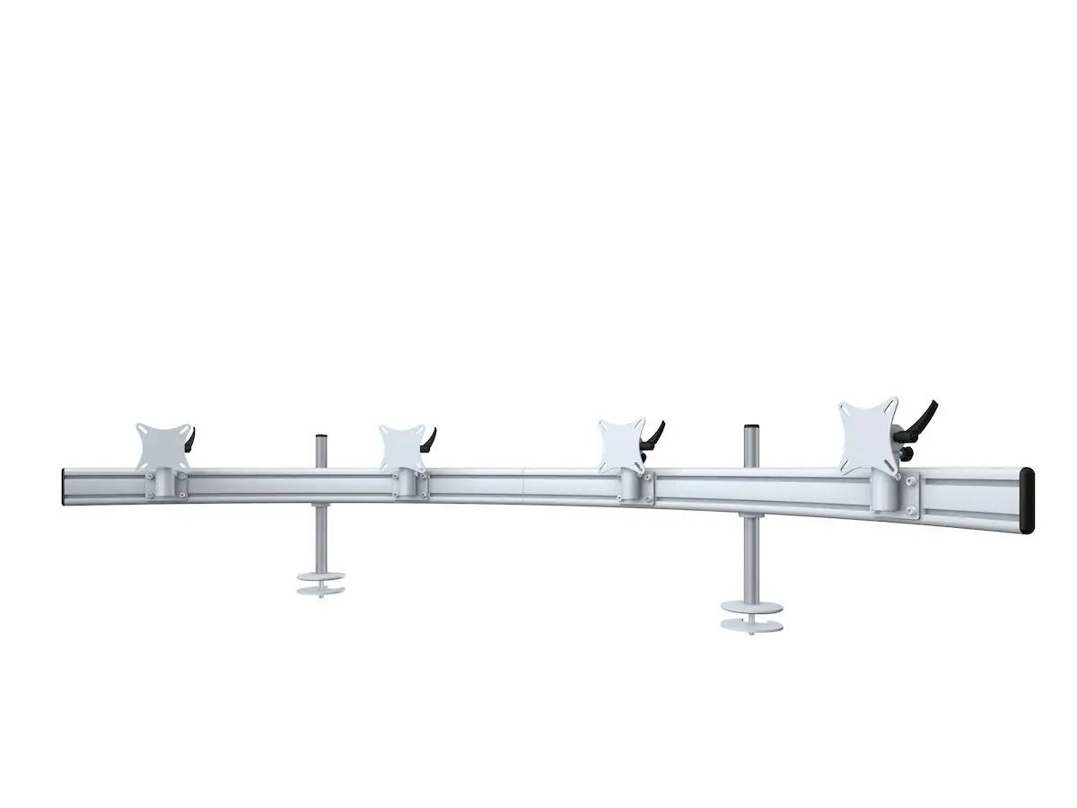 Para System Monitorhalterung für 4 Monitore Einbauadapter mit Kabelauslass (MA) 4er - 20''-24''