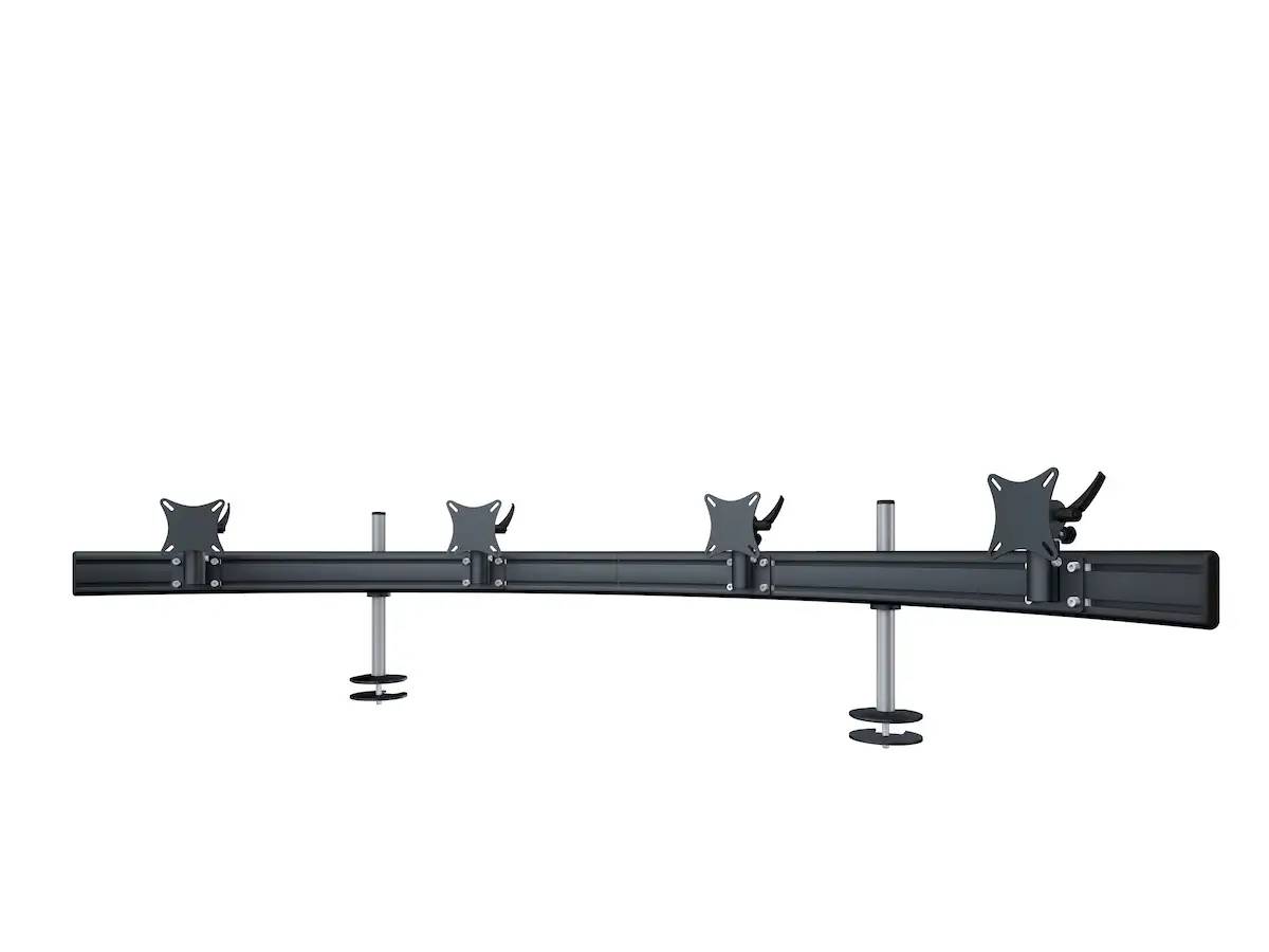 Para System Monitorhalterung für 4 Monitore Einbauadapter mit Kabelauslass (MA) 4er - 20''-24''