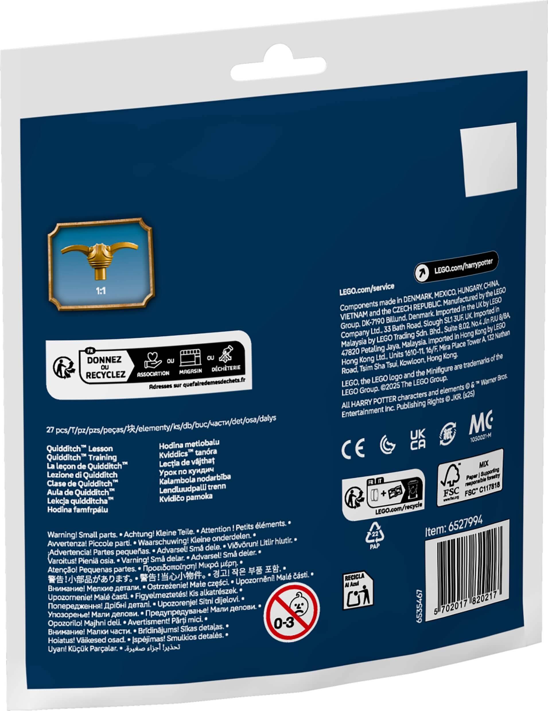 LEGO® 30706 Harry Potter - Quidditch Training (Recruitment Bag)