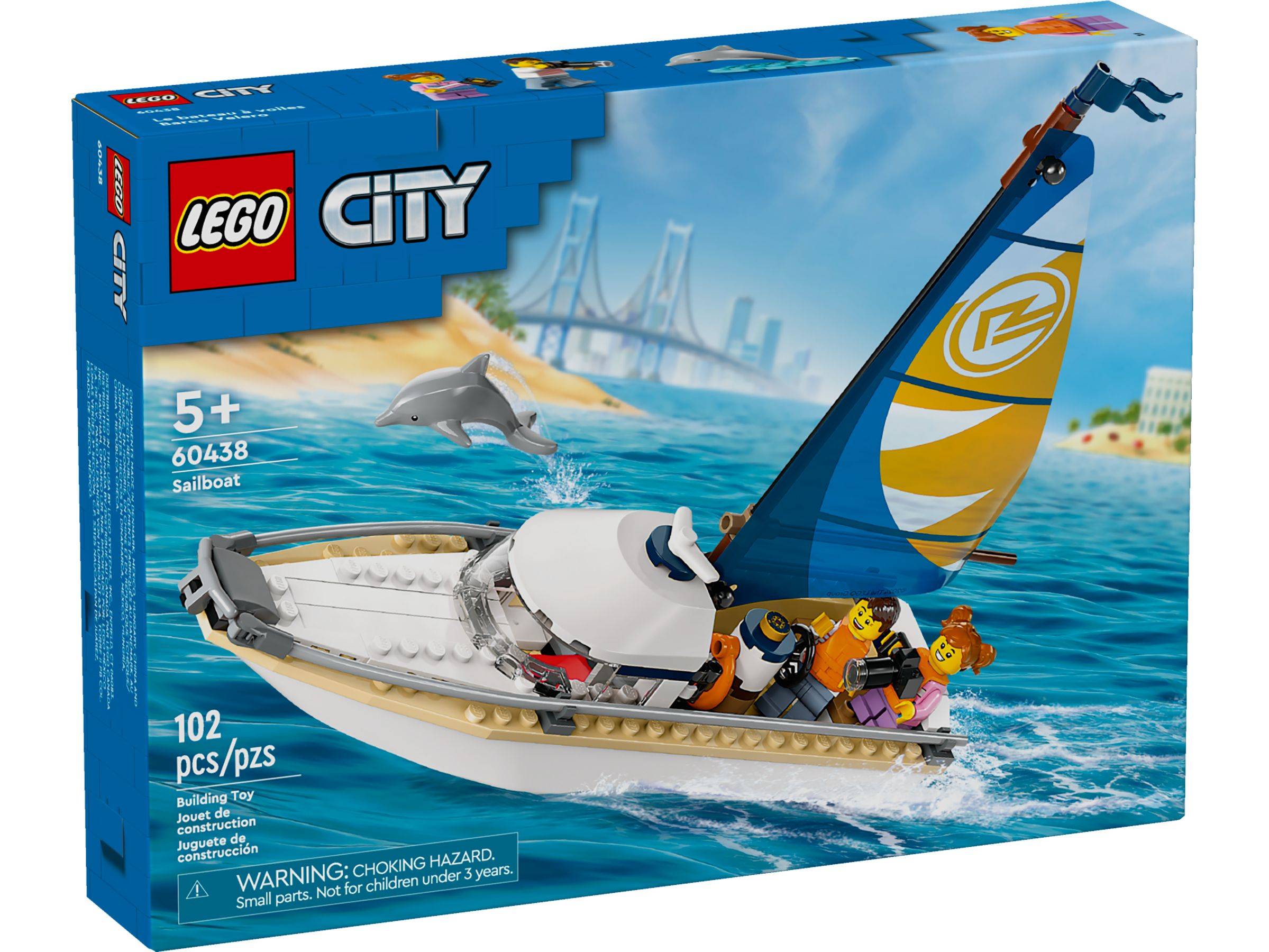 LEGO® City 60438 Segelboot