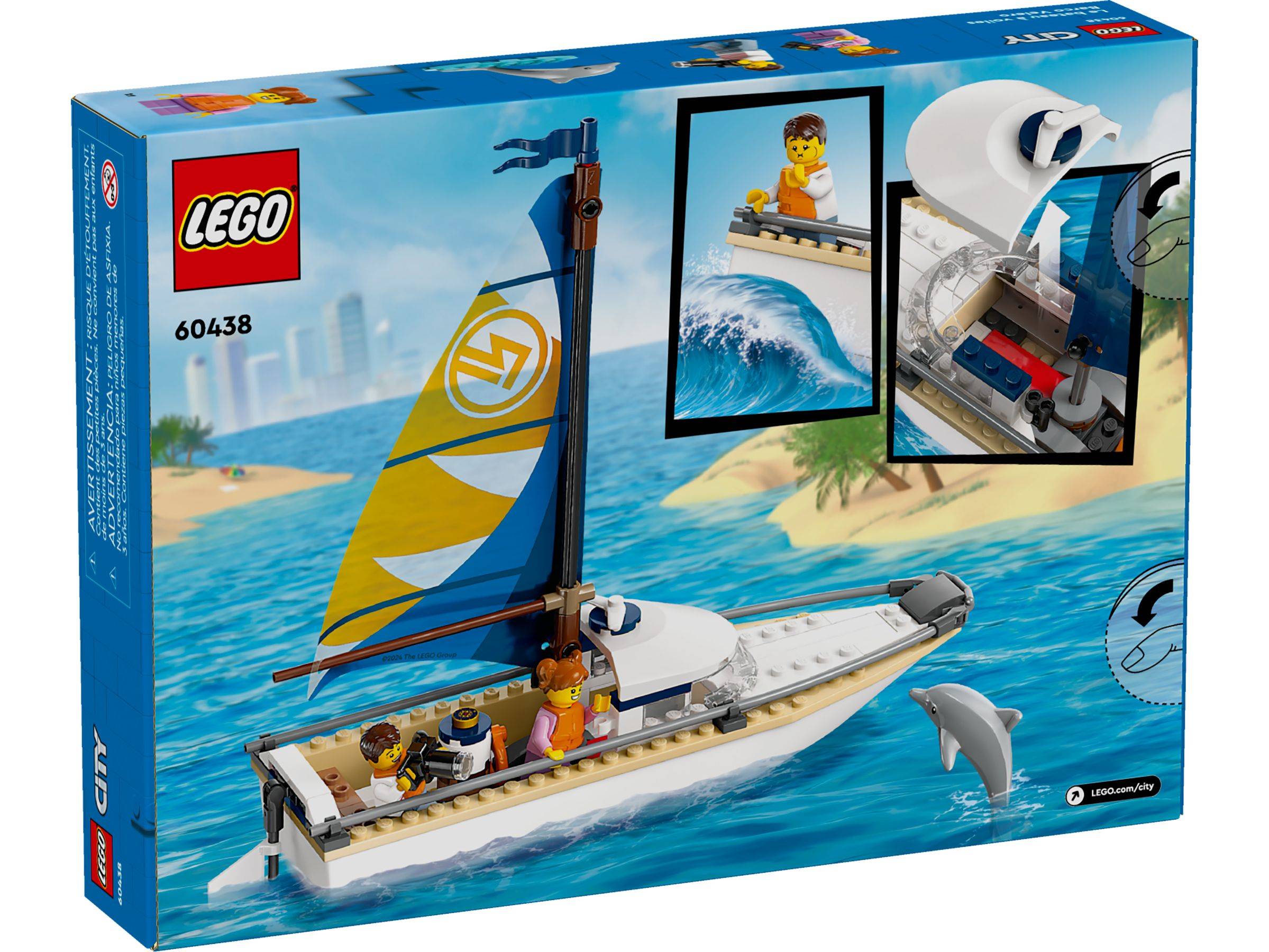 LEGO® City 60438 Segelboot
