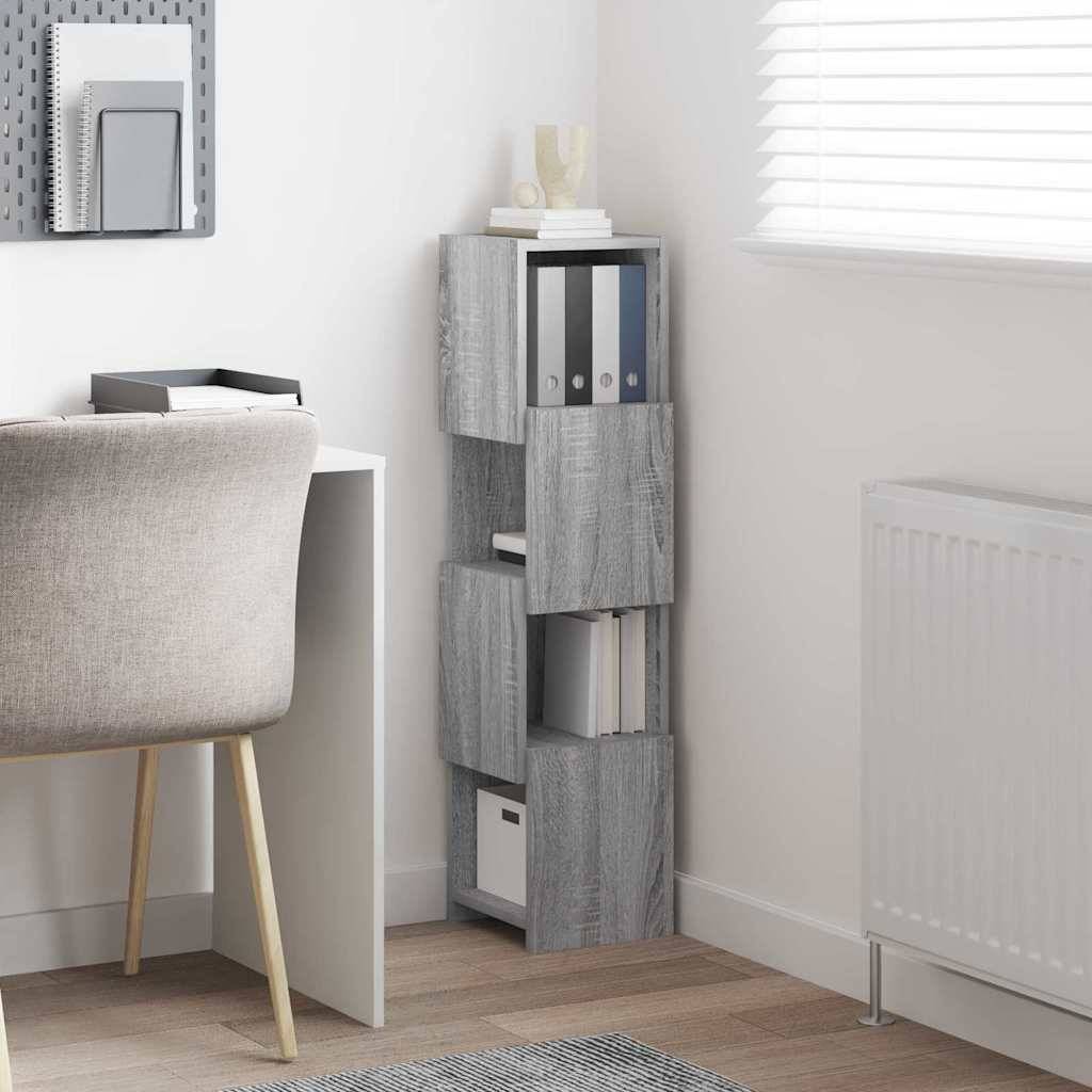 vidaXL Eckschrank Graues Sonoma 25,5x25x102cm Holzwerkstoff