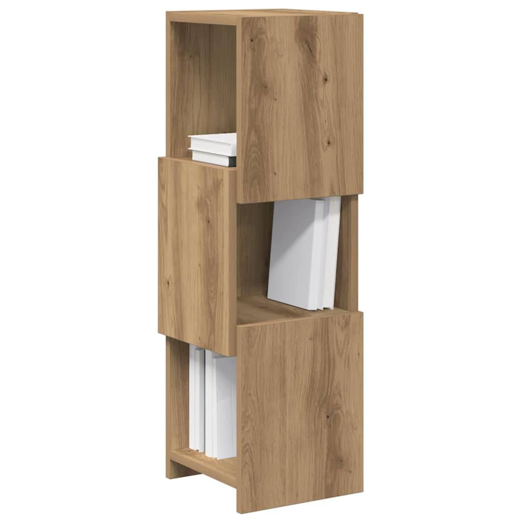 vidaXL Eckschrank Artisan-Eiche 25,5x25x80cm Holzwerkstoff