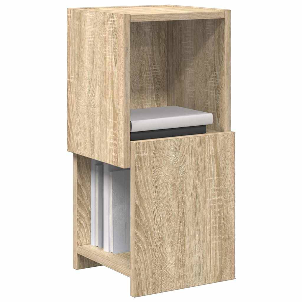 vidaXL Eckschrank Sonoma-Eiche 25,5x25x55cm Holzwerkstoff