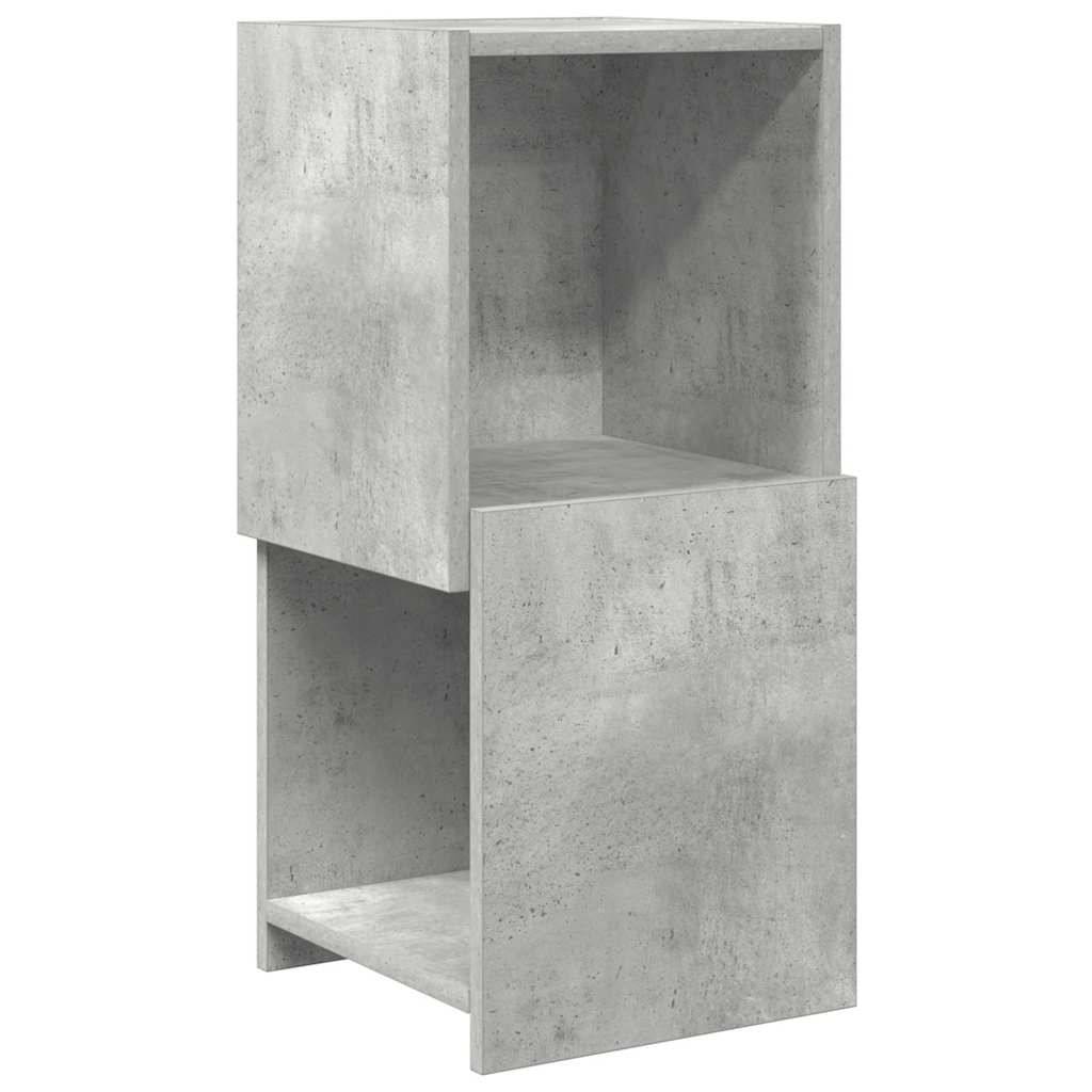 vidaXL Eckschrank Beton Grau 30,5x30x65cm Holzwerkstoff