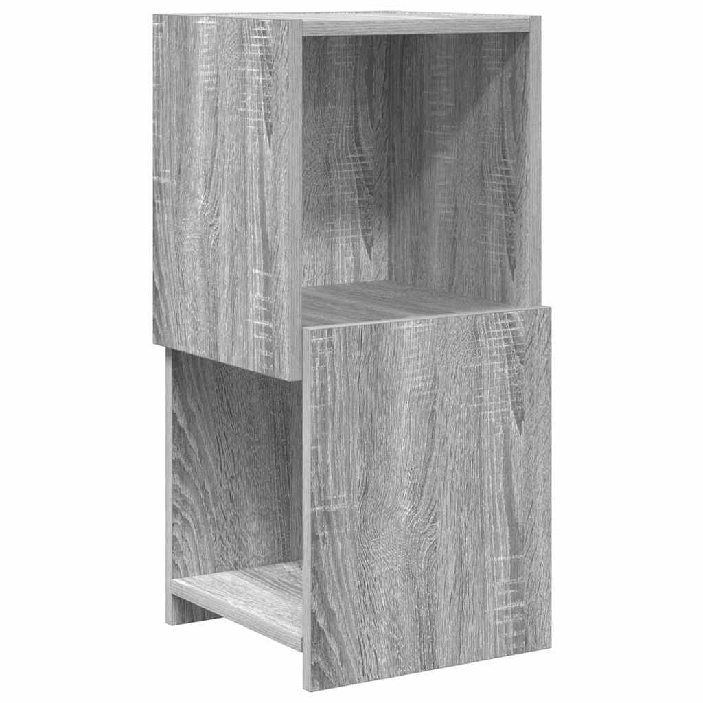 vidaXL Eckschrank Graues Sonoma 30,5x30x65cm Holzwerkstoff