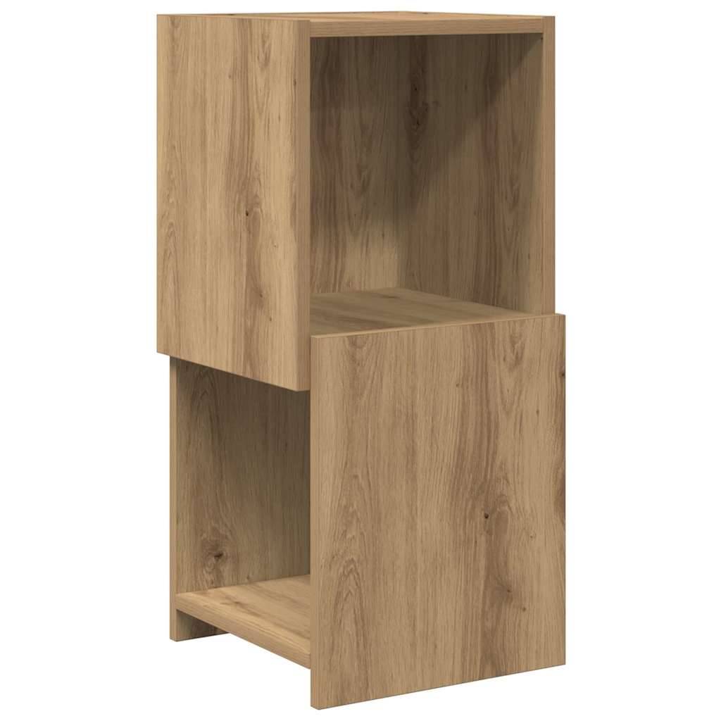 vidaXL Eckschrank Artisan-Eiche 30,5x30x65cm Holzwerkstoff