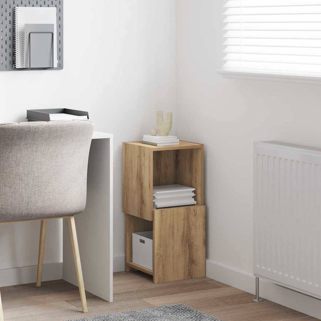 vidaXL Eckschrank Artisan-Eiche 30,5x30x65cm Holzwerkstoff