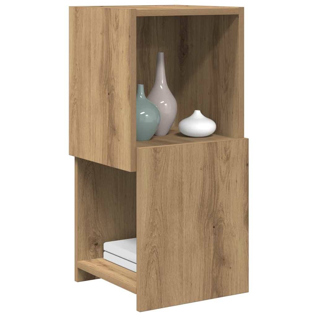 vidaXL Eckschrank Artisan-Eiche 30,5x30x65cm Holzwerkstoff