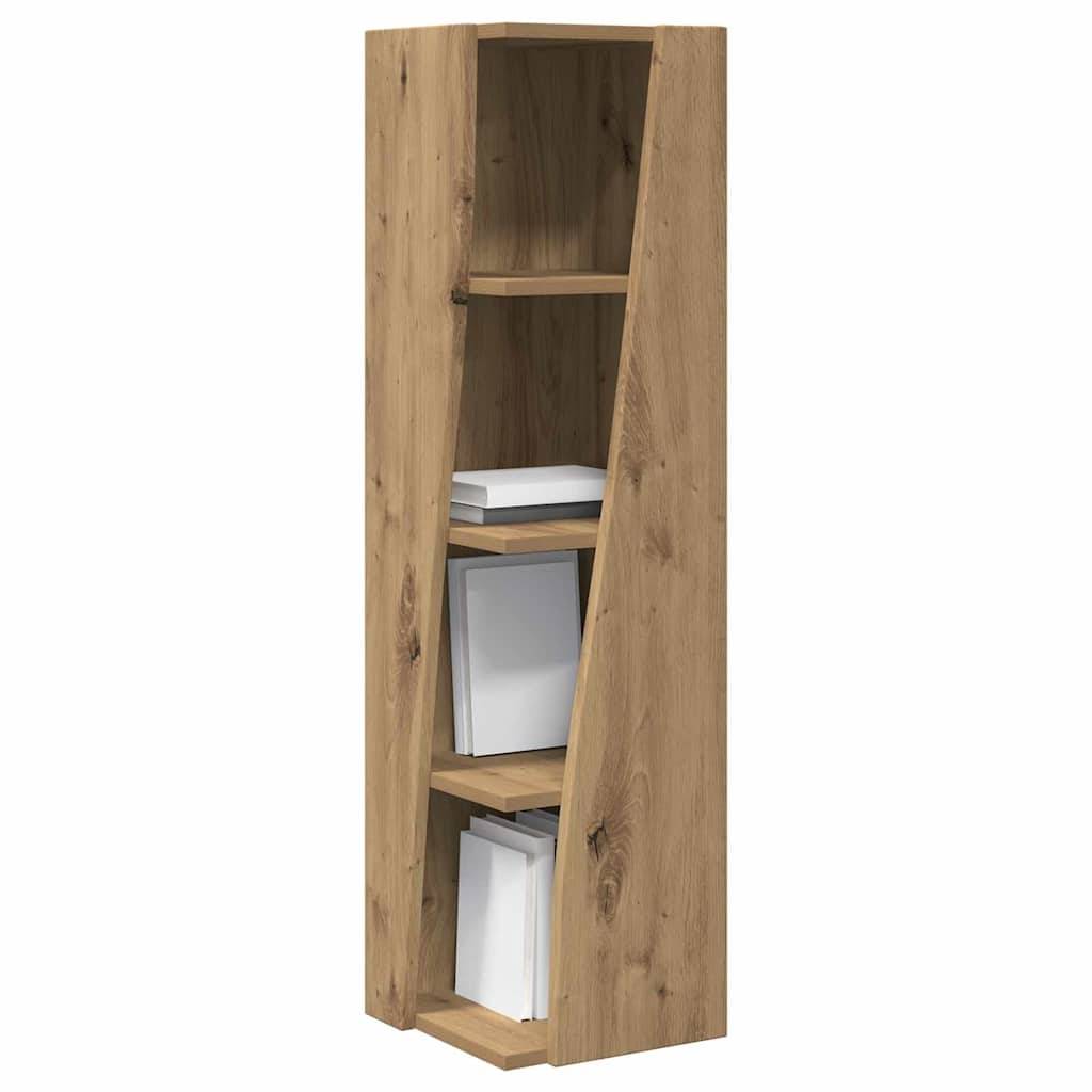 vidaXL Eckschrank Artisan-Eiche 27,5x27x102cm Holzwerkstoff
