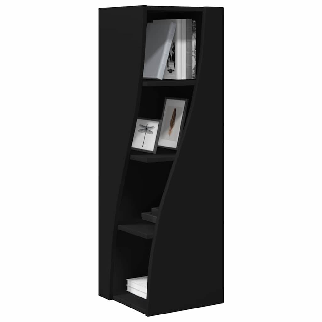 vidaXL Eckschrank Schwarz 32x32x102cm Holzwerkstoff