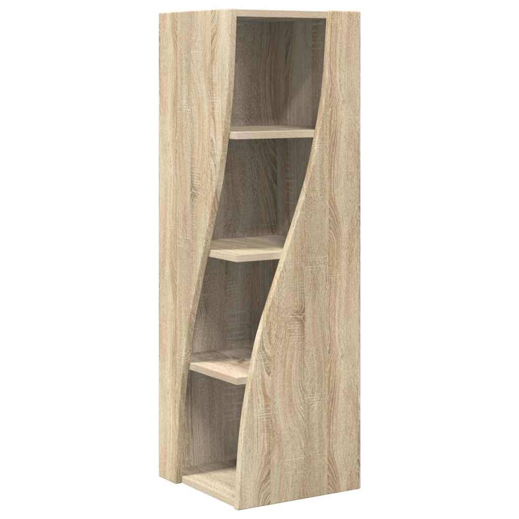 vidaXL Eckschrank Sonoma-Eiche 32x32x102cm Holzwerkstoff