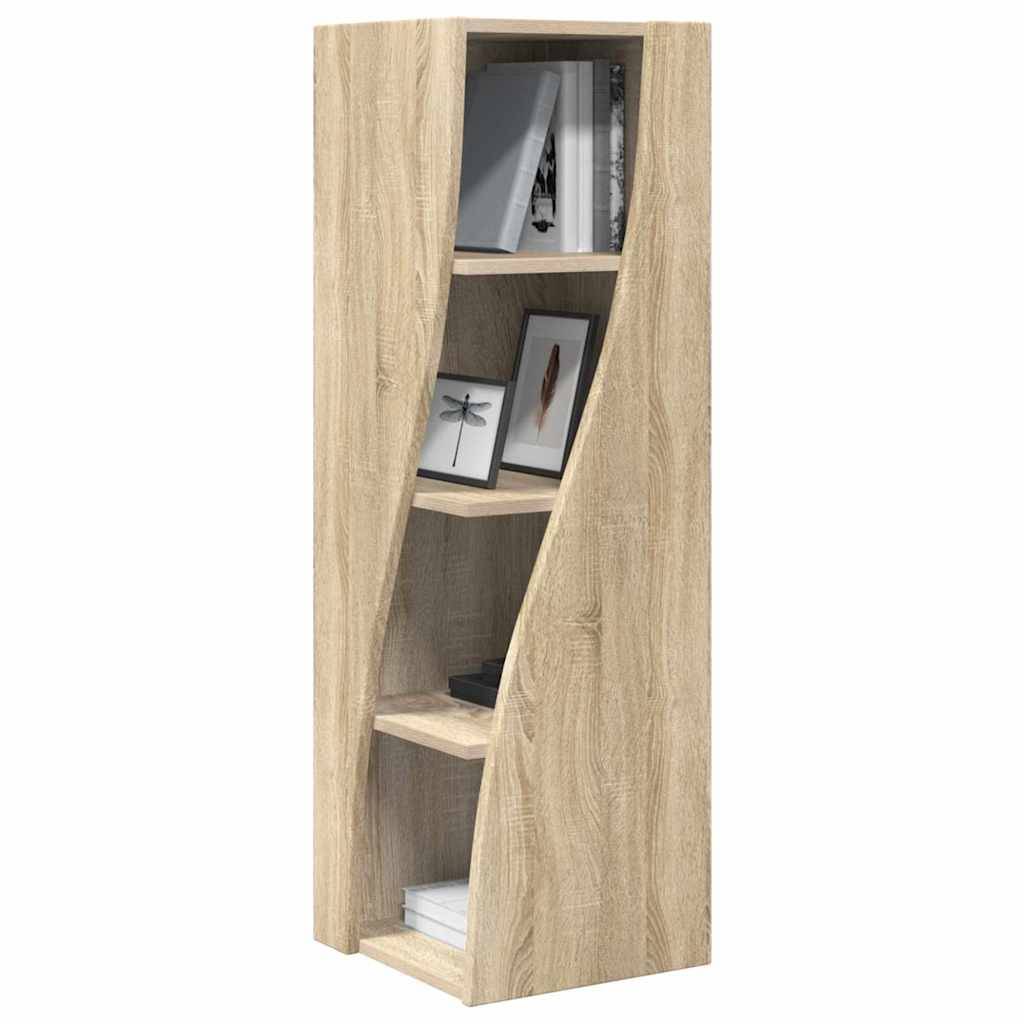 vidaXL Eckschrank Sonoma-Eiche 32x32x102cm Holzwerkstoff