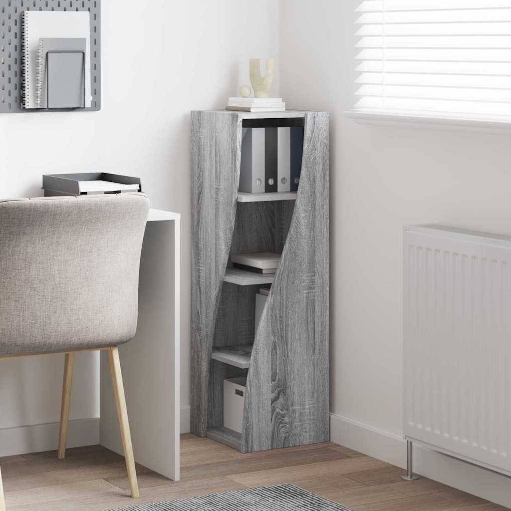 vidaXL Eckschrank Graues Sonoma 32x32x102cm Holzwerkstoff