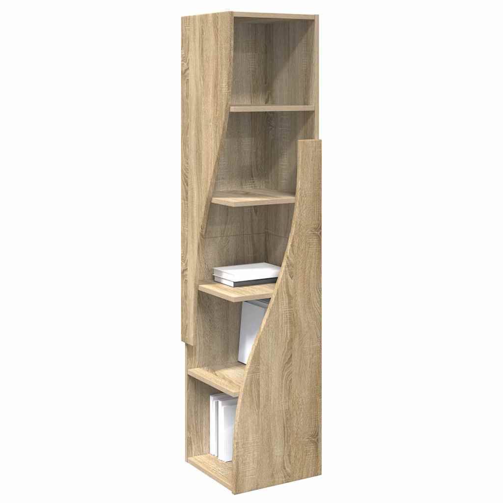 vidaXL Eckschrank Sonoma-Eiche 32x32x140cm Holzwerkstoff