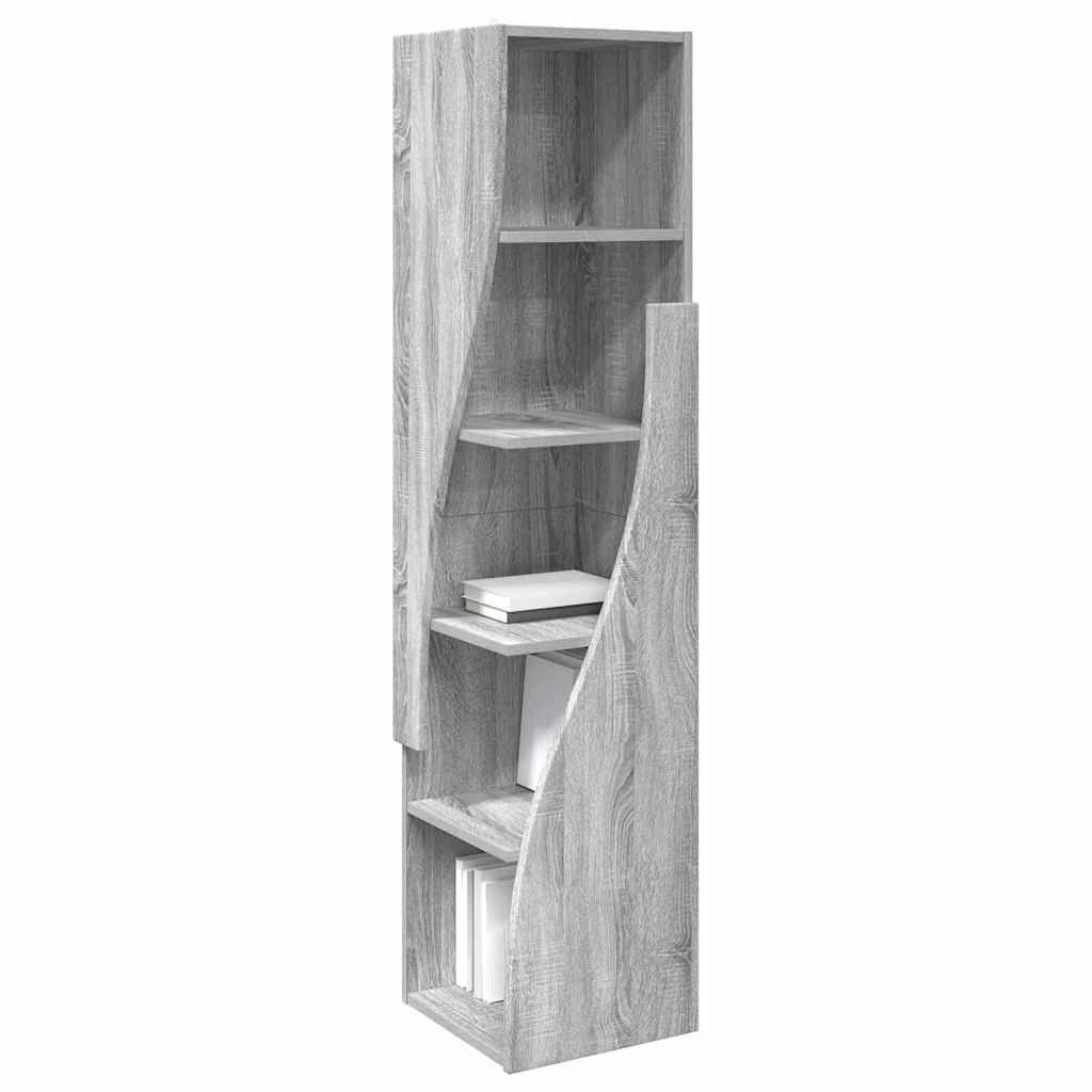 vidaXL Eckschrank Graues Sonoma 32x32x140cm Holzwerkstoff